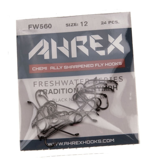 Ahrex FW560 Nymph Traditional Barbed Hooks