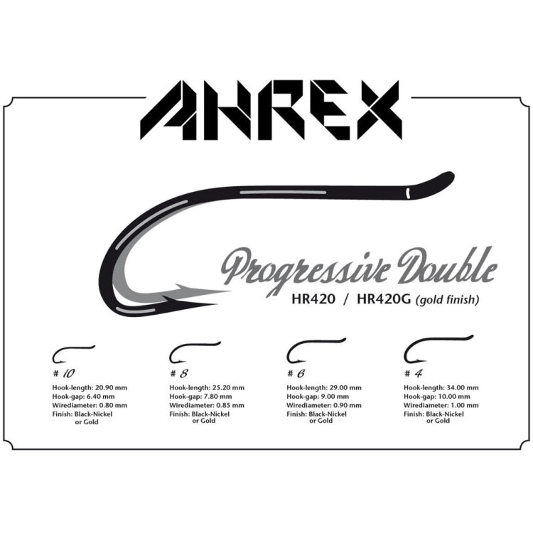 Ahrex HR420 Tying Double Hooks