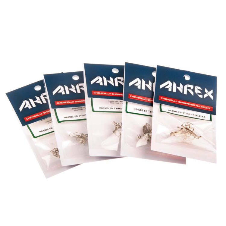 Ahrex HR490S Esmond Drury Hooks - Silver