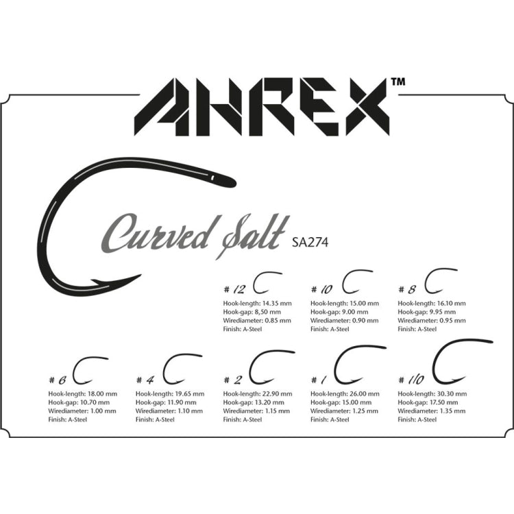 Ahrex SA274 Curved Salt Hooks