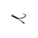 Owner Salmo Tube Double Hooks - Black Chrome