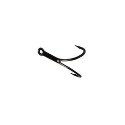 Owner Salmo Tube Double Hooks - Black Chrome