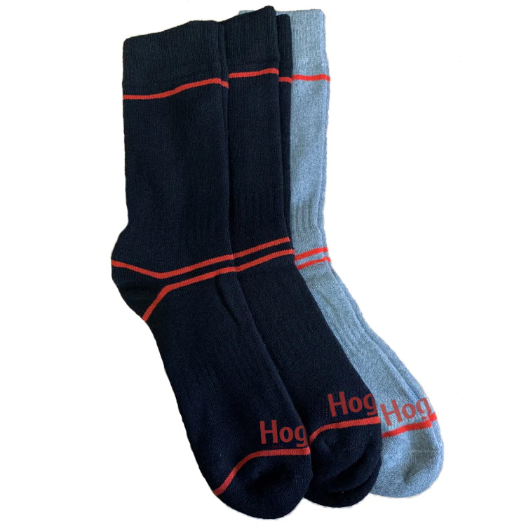 Hoggs of Fife Comfort Cotton Work Socks - Triple Pack