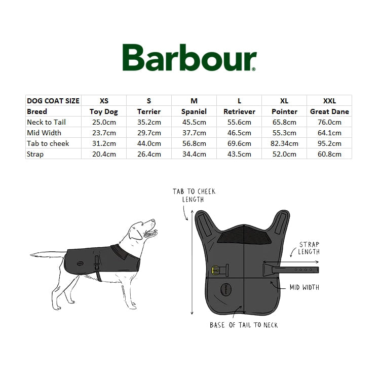 Barbour Matt Wax Dog Coat