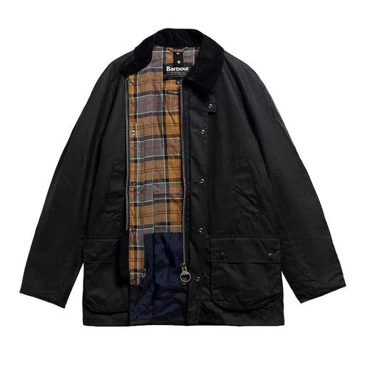 Barbour Ashby Wax Jacket - Navy