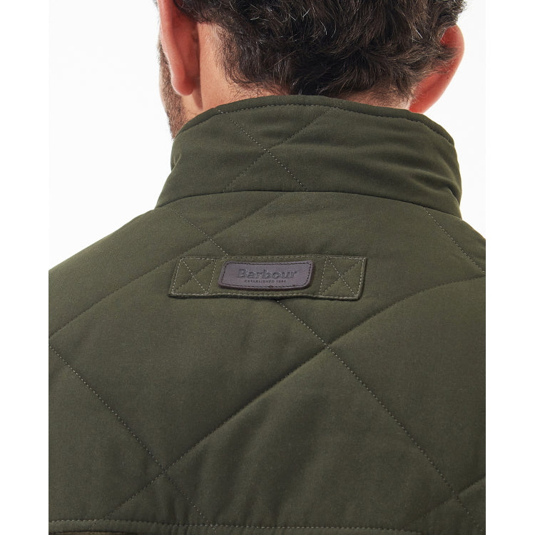 Barbour Hybrid Fleece Jacket - Olive