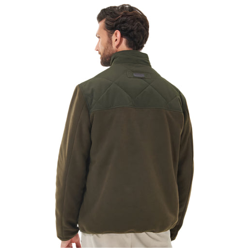 Barbour Hybrid Fleece Jacket - Olive