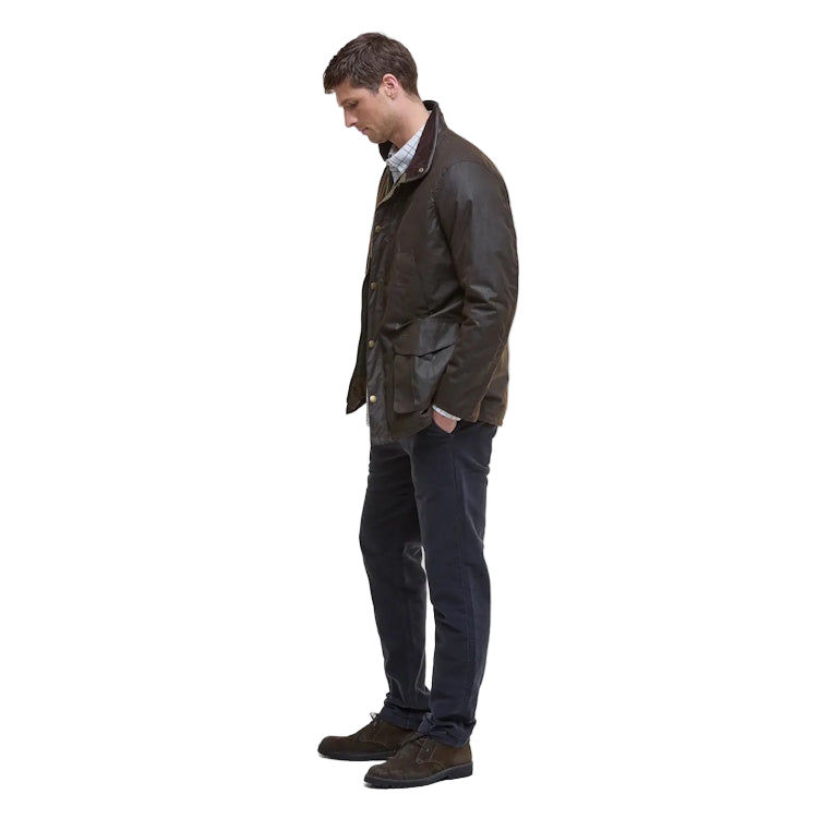 Barbour Hereford Wax Jacket - Olive