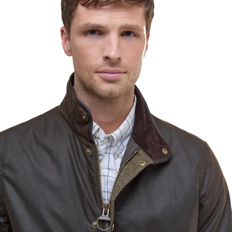 Barbour Hereford Wax Jacket - Olive