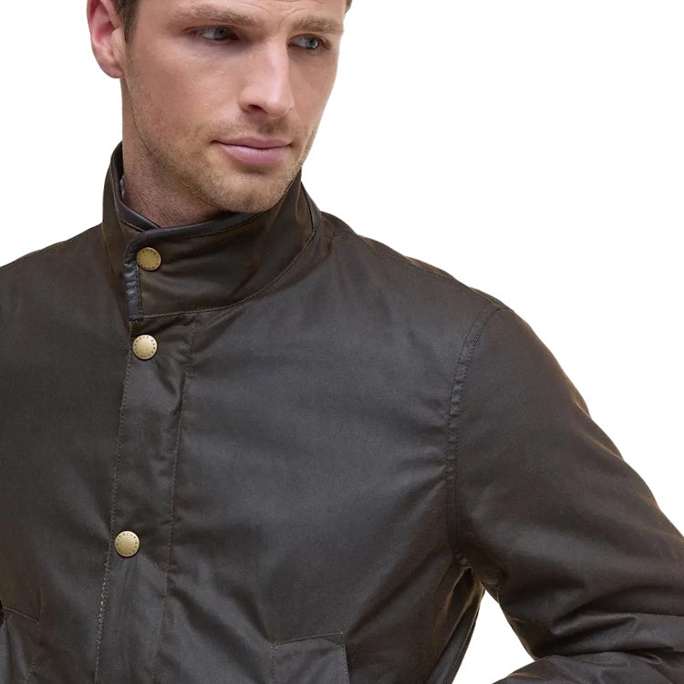 Barbour Hereford Wax Jacket - Olive