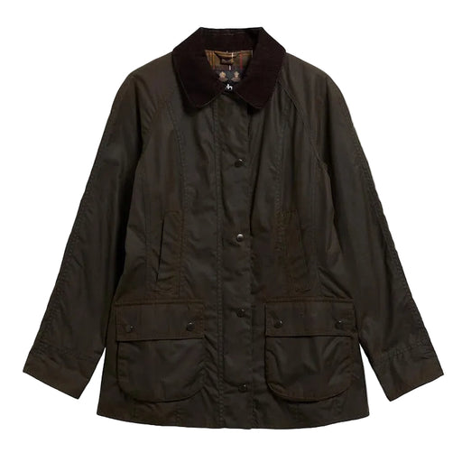 Barbour Ladies Classic Beadnell Wax Jacket - Olive