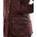 Barbour Ladies Beadnell Polarquilt Jacket - Windsor/Brown