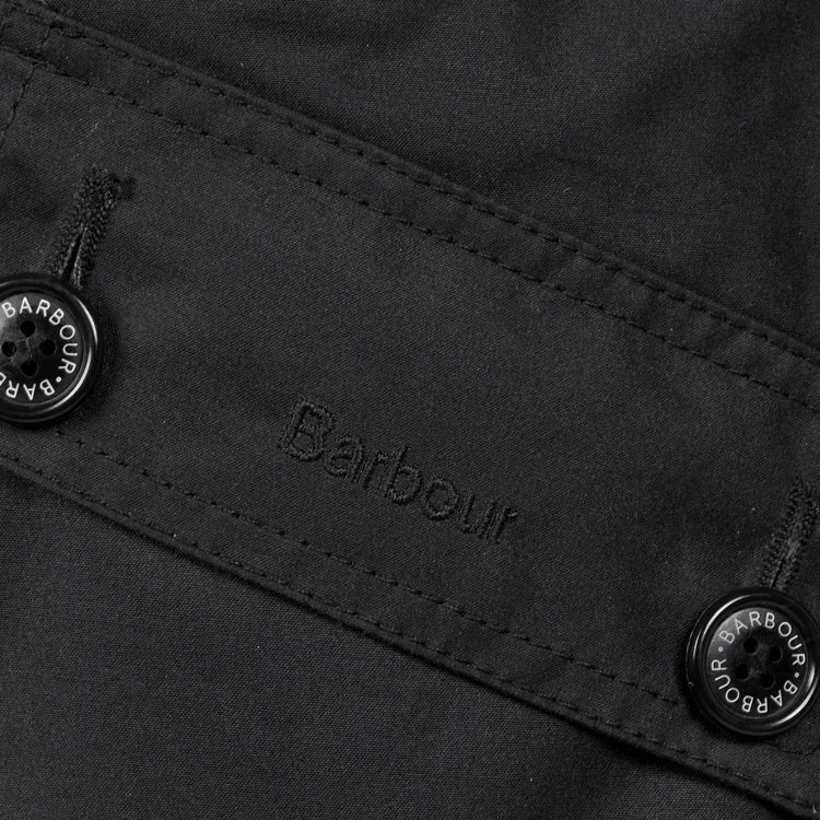 Barbour Ladies Cannich Wax Jacket - Black/Modern