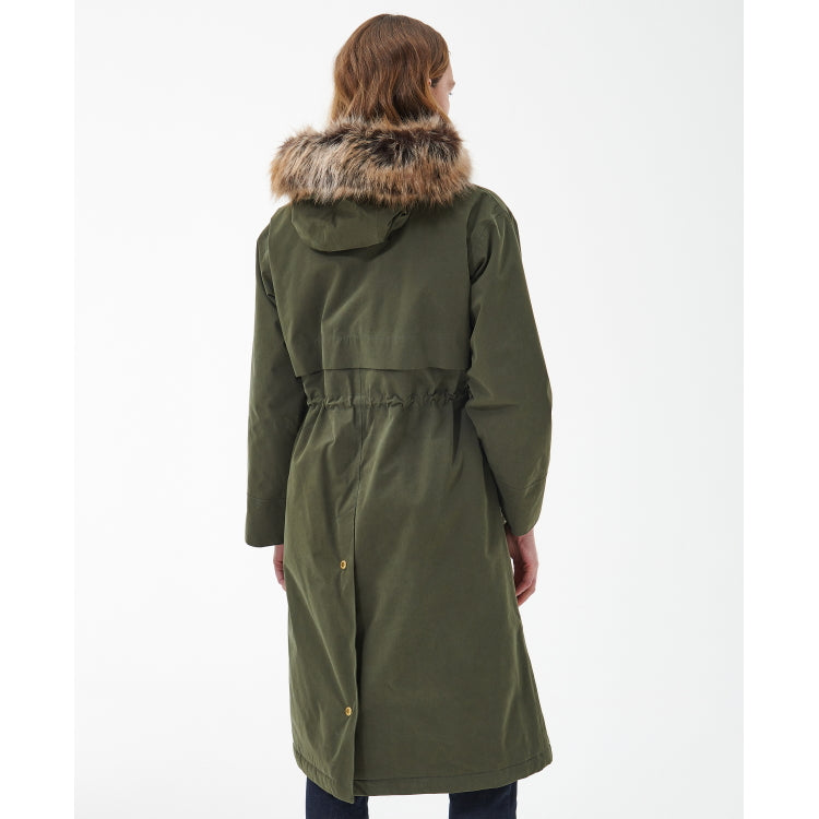 Barbour Ladies Deer Jacket - Olive/Classic