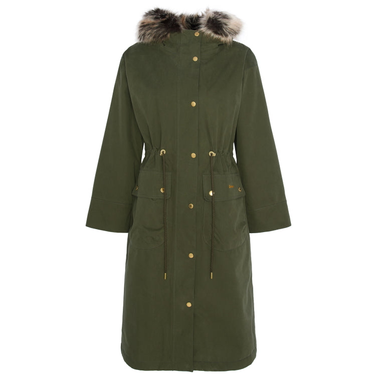 Barbour Ladies Deer Jacket - Olive/Classic