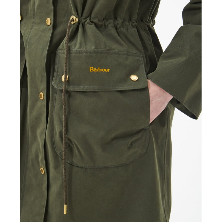 Barbour Ladies Deer Jacket - Olive/Classic