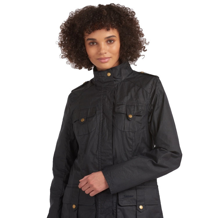 Barbour Ladies Defence Jacket - Royal Navy/Classic