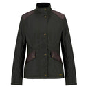 Barbour Ladies Fern Wax Jacket - Fern/Classic Tartan