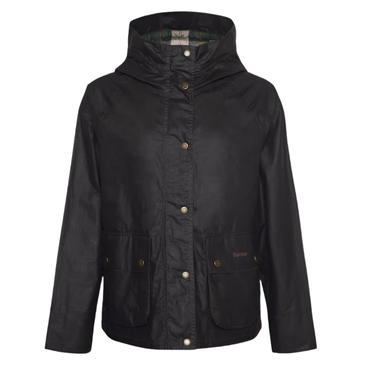 Barbour Ladies Hollies Wax Jacket - Rustic/Ancient Tartan