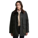 Barbour Ladies Modern Border Wax Jacket - Sage/Classic