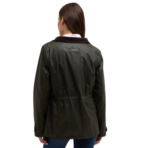 Barbour Ladies Summer Sapper Wax Jacket - Archive Olive/Ancient
