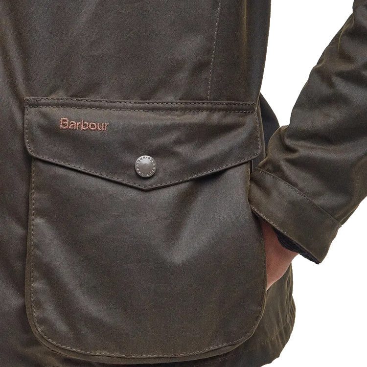 Barbour Ogston Wax Jacket - Olive
