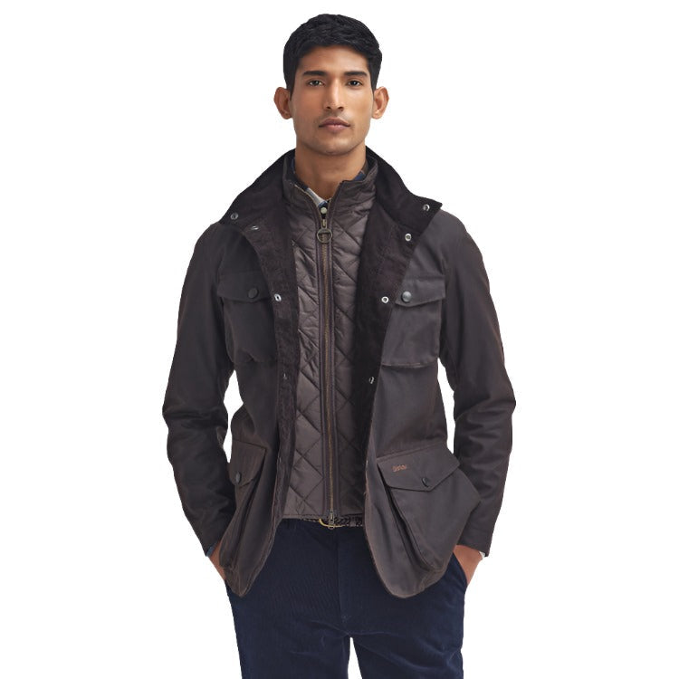 Barbour Ogston Wax Jacket Rustic Classic John Norris