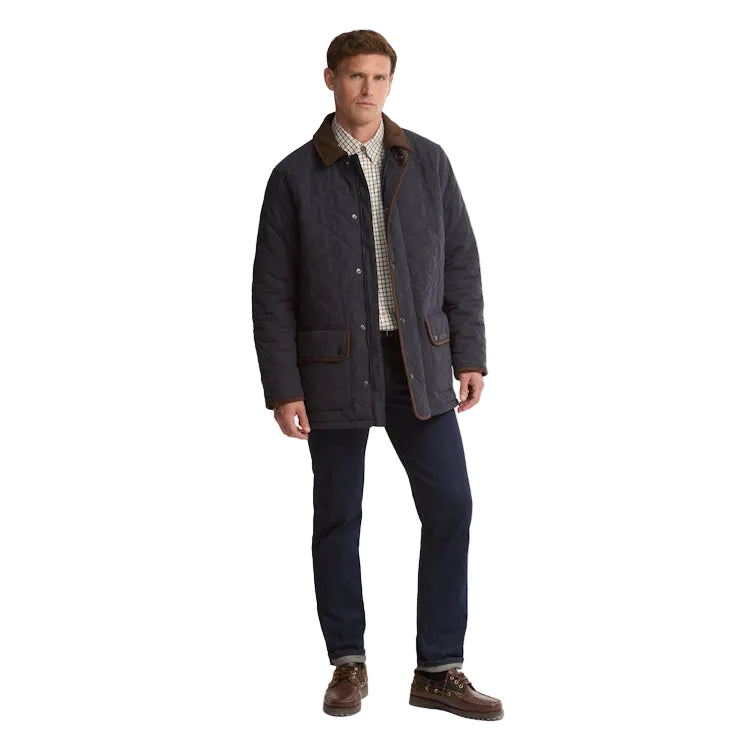 Barbour Thursby Polarquilt Jacket - Dark Navy