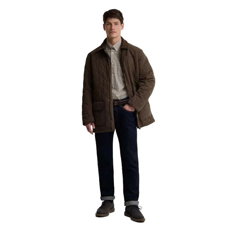 Barbour Thursby Polarquilt Jacket - Dark Olive