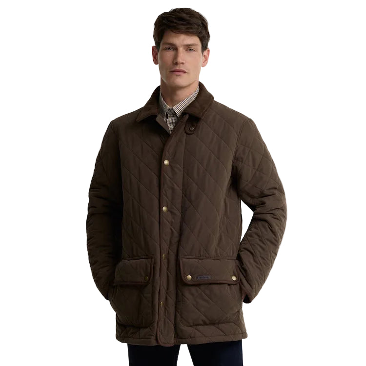 Barbour Thursby Polarquilt Jacket - Dark Olive