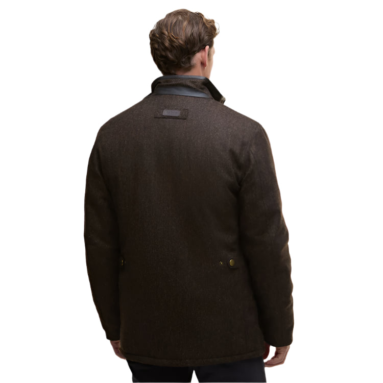 Barbour Hereford Tweed Wool Jacket - Rustic Brown