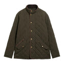 Barbour Waterproof Shoveler Quilt Jacket - Dark Olive
