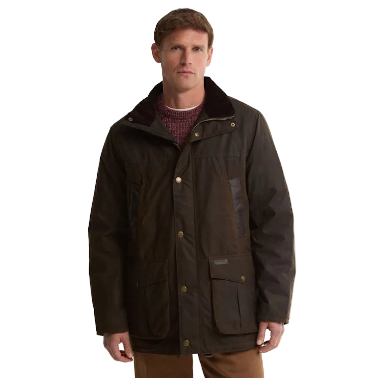 Barbour Sandale Wax Jacket - Olive