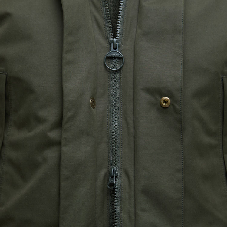 Barbour Farlam Waterproof Jacket - Olive