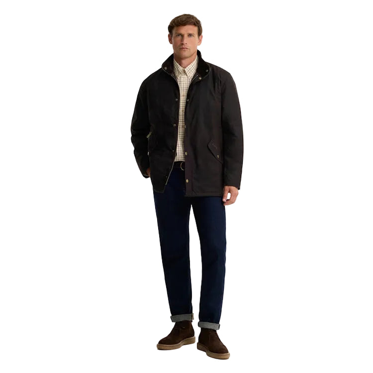 Barbour Prestbury Wax Jacket - Rustic