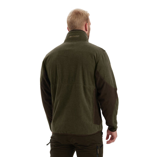 Deerhunter Gamekeeper Bonded Fleece Jacket - Graphite Green Melange