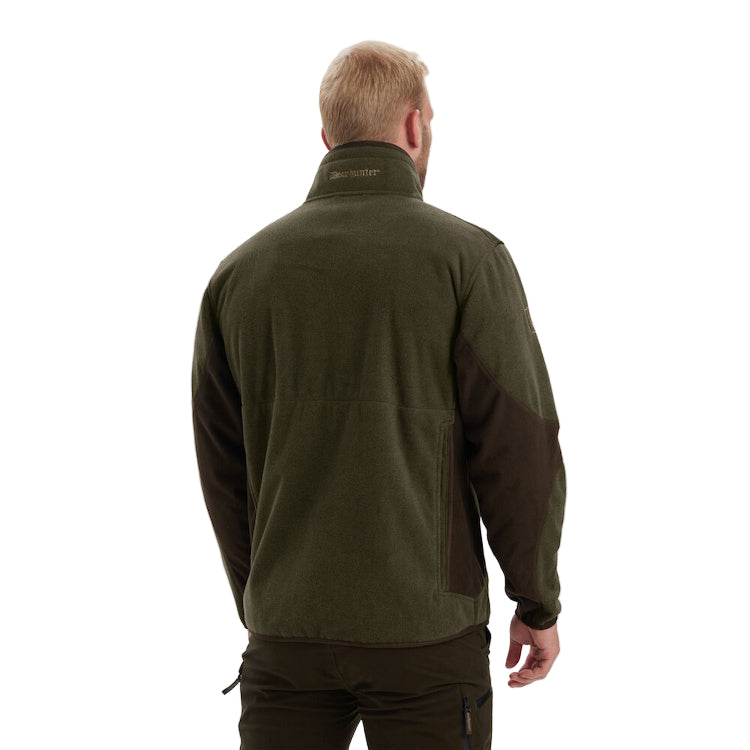 Deerhunter Gamekeeper Bonded Fleece Jacket - Graphite Green Melange