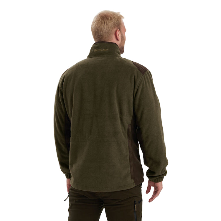 Deerhunter Gamekeeper Bonded Fleece Jacket - Graphite Green