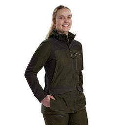 Deerhunter Ladies Chasse Jacket - Olive Night Melange