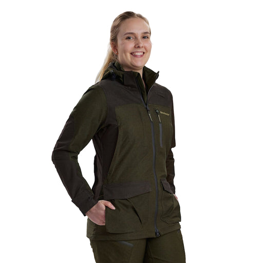 Deerhunter Ladies Chasse Jacket - Olive Night Melange
