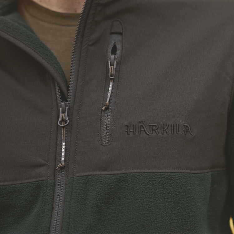 Harkila Fjell Fleece Jacket - Jet Set/Meteorite