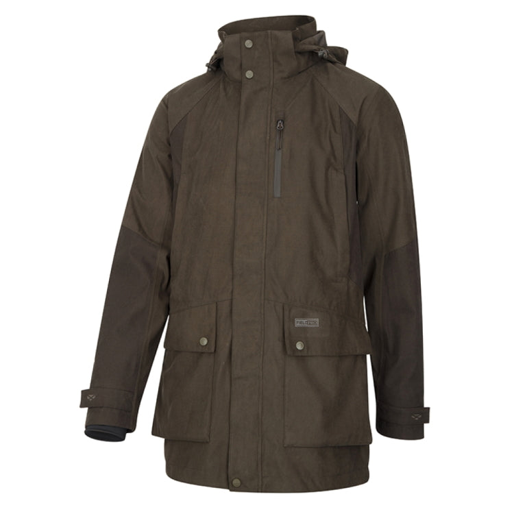 Hoggs of Fife Ardross Pro Waterproof Field Jacket - Dark Olive