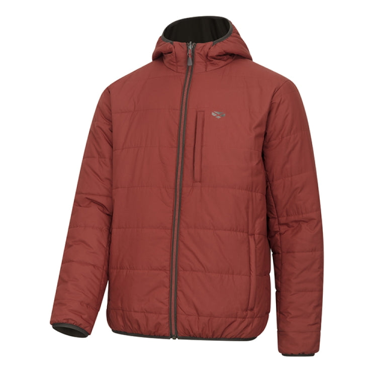 Hoggs of Fife Aviemore Reversible Insulated Jacket - Rust/Olive