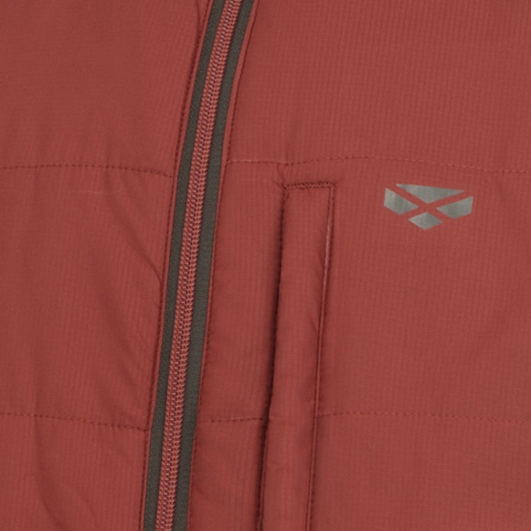Hoggs of Fife Aviemore Reversible Insulated Jacket - Rust/Olive