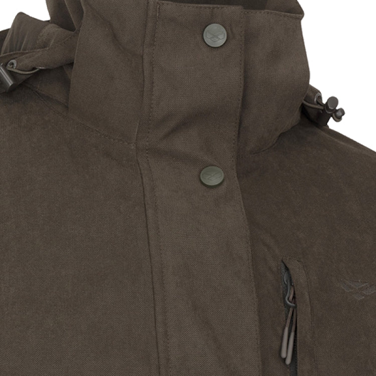 Hoggs of Fife Ladies Ardross Pro Waterproof Field Jacket - Dark Olive