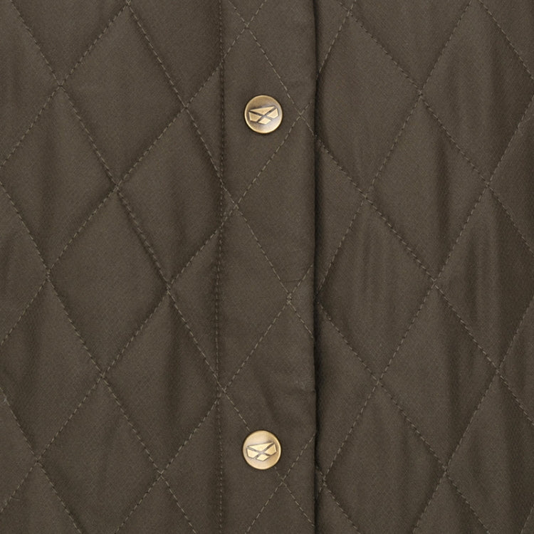 Hoggs of Fife Ladies Ladybank Quilted Jacket - Forest Green - John Norris