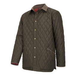 Hoggs of Fife Lochore Gents Quilted Jacket - Forest