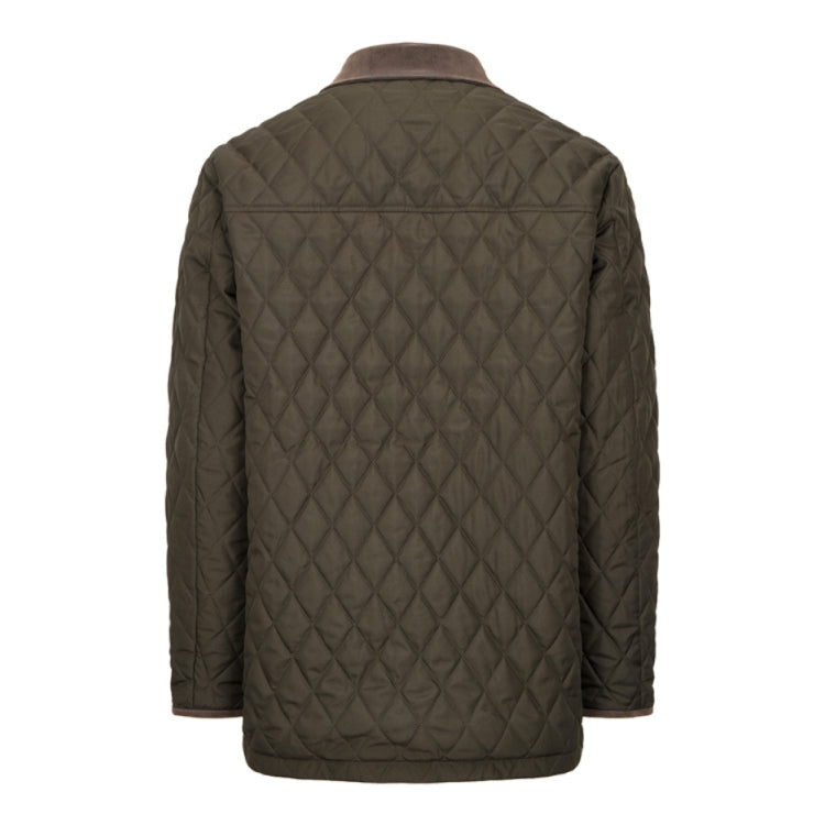 Hoggs of Fife Lochore Gents Quilted Jacket - Forest
