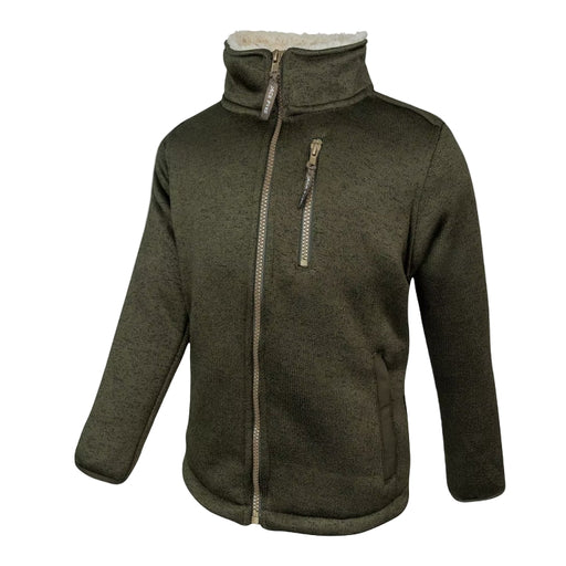 Jack Pyke Junior Scandinavian Fleece Jacket - Dark Olive