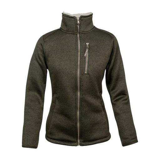Jack Pyke Ladies Scandinavian Fleece Jacket - Dark Olive